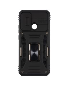 Чохол накладка для Xiaomi Redmi 9C/10A Camshield Army Ring Чорна (Black)