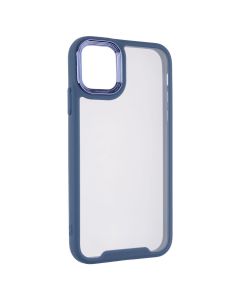Чехол накладка для iPhone 11 TPU+PC Lyun Синий (Blue)