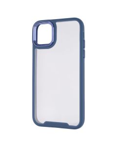 Чехол накладка для iPhone 11 TPU+PC Lyun Синий (Blue)