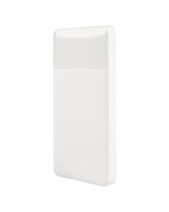 PowerBank 10000 mAh Baseus Bipow Digital Display 15W Біла (White)