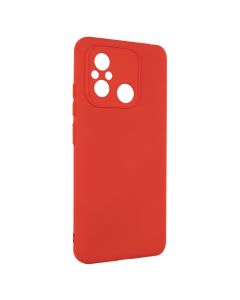Чехол-накладка для Xiaomi Redmi 12C Soft Case Красный (Red)