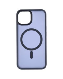 Чохол-накладка для iPhone 14 WAVE Matte Insane MagSafe Синій (Темно-синій)