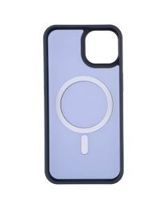 Чохол-накладка для iPhone 14 WAVE Matte Insane MagSafe Синій (Темно-синій)