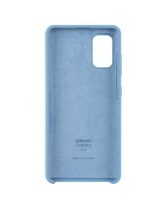 Чехол-накладка для Samsung A41 Soft Case Синий (Blue)