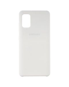 Чехол накладка для Samsung A41 Soft Case Белый (White)
