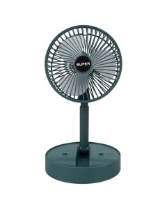 Вентилятор портативний XL-040 1200mAh Зелений (Green)