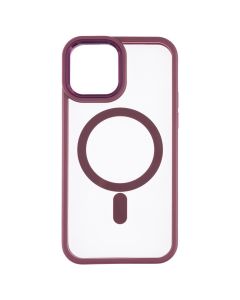 Чохол накладка для iPhone 12/12 Pro WAVE Ardor MagSafe Червона (Bordo)
