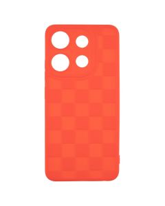 Чехол-накладка для TECNO Spark GO 2023/POP 7 Chess Case Красный (Red)