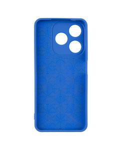 Чохол накладка для TECNO Spark 10/10C Chess Case Синя (Blue)