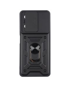 Чохол накладка для TECNO Spark 10 Pro Camshield Honor Чорна (Black)