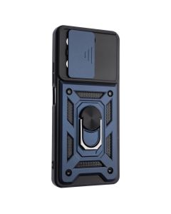 Чохол накладка для TECNO Spark 10 Pro Camshield Honor Синя (Dark Blue)