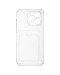 Чехол накладка для iPhone 14 Pro Max Pocket TPU Прозрачный (Transparent)