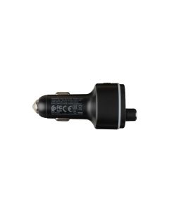 Fm-модулятор Hoco E62 Fast PD20W+QC3.0 Bluetooth Чорний (Black)