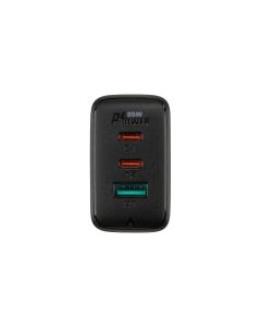 Зарядний пристрій Acefast A13 PD65W 1USB + 2USB-C + кабель Type-C to Type-C Чорний (Black)