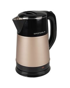 Електрочайник Grunhelm EKS-1855SC Чорний Золотий (Black Gold)