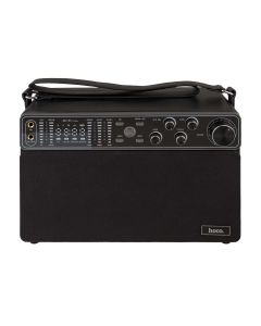 Bluetooth колонка Hoco BS50 Chanter wireless double mic karaoke Чорна (Black)