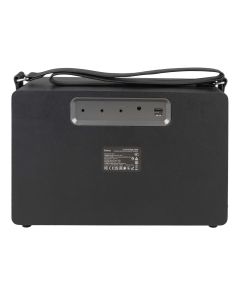 Bluetooth колонка Hoco BS50 Chanter wireless double mic karaoke Чорна (Black)