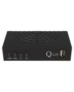 T2 тюнер DVB Q-115 Plastik приставка для цифрового ТБ (акс)