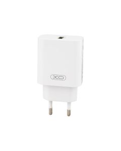 Зарядное устройство XO L103 QC3.0 18W + кабель Type-C 3A Белый (White)