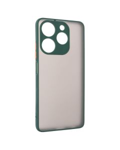 Чохол-накладка для TECNO Spark 10 Pro Bumper Matte Case Зелена (зеленый)