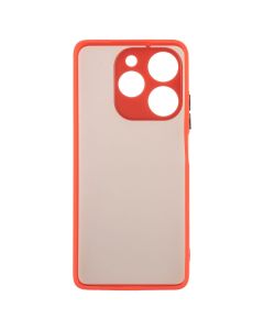 Чохол накладка для TECNO Spark 10 Pro Bumper Matte Case Червоний (Red)