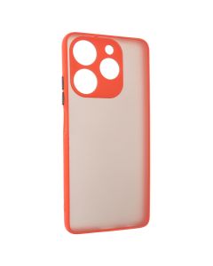 Чохол накладка для TECNO Spark 10 Pro Bumper Matte Case Червоний (Red)
