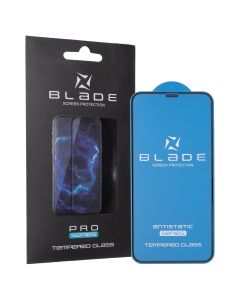 Защитное стекло для iPhone X/Xs/11 Pro BLADE ANTISTATIC 3D Черное (Black)