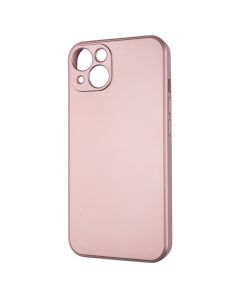 Чохол накладка для iPhone 13 METALLIC Case Рожева (Pink)