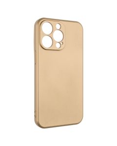 Чехол-накладка для iPhone 13 Pro METALLIC Case Золотого цвета (Gold)
