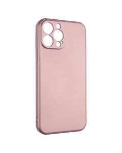 Чохол накладка для iPhone 13 Pro Max METALLIC Case Рожева (Pink)