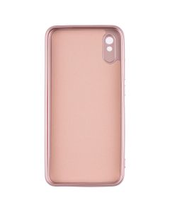 Чохол накладка для Xiaomi Redmi 9A/9AT METALLIC Case Рожева (Pink)