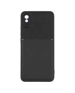 Чехол накладка для Xiami Redmi 9A/9AT Forcell NOBLE Case Черный (Black)