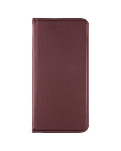 Чохол кейс для Samsung A12/M12 Smart Magneto book case Червоний (Burgundy)
