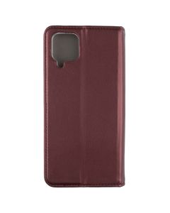 Чохол кейс для Samsung A12/M12 Smart Magneto book case Червоний (Burgundy)
