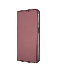 Чохол кейс для Samsung A12/M12 Smart Magneto book case Червоний (Burgundy)