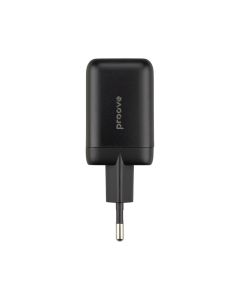 Зарядний пристрій Proove Silicone Power 40W 2USB-C Чорний (Black)