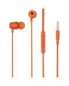 Навушники з мікрофоном Hoco M107 Discoverer universal Помаранчеві (Orange)