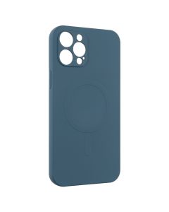 Чохол накладка для iPhone 12 Pro Max Monro MagSafe Синя (Blue)