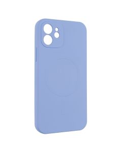 Чохол накладка для iPhone 12 Monro MagSafe Блакитна (Sky)