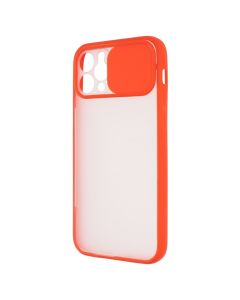 Чехол накладка для iPhone 12 Pro Protect Camera Красный (Red)