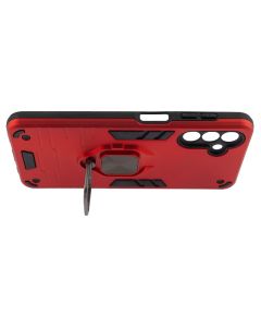 Чохол накладка для Samsung A13 Transformer Ring Червона (Red)