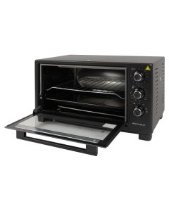 Електропіч Grunhelm GN42KA Чорна (Black)