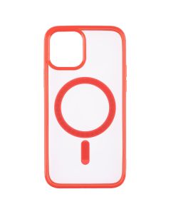 Чехол-накладка для iPhone 12/12 Pro Clear Color MagSafe Case Красный (Red)