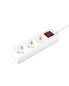 Мережевий фільтр Grunhelm GS3W3M 3м Білий (White)