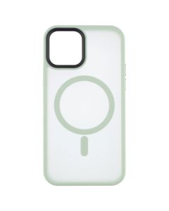 Чохол накладка для iPhone 12/12 Pro WAVE Matte Insane MagSafe Зелена (Mint)