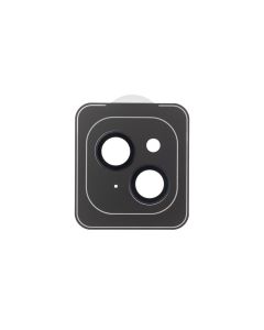 Защитное стекло на камеру iPhone 15/15 Plus ACHILLES Черное (Black)