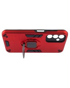 Чехол-накладка для Samsung A14 Transformer Ring Красный (Red)