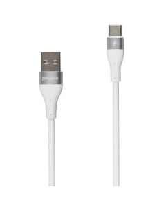 USB кабель Proove Soft Silicone 2.4A 1м Type-C 2.4A 1м Белый