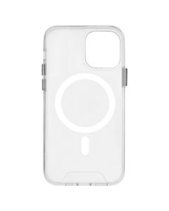 Чохол-накладка для iPhone 12/12 Pro Space Case с технологией MagSafe Прозорий (Прозрачный)