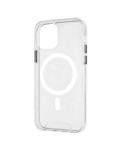 Чохол-накладка для iPhone 12/12 Pro Space Case с технологией MagSafe Прозорий (Прозрачный)
